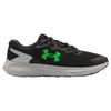 Under Armour Charged Rogue 3 Comfortable Sports Shock Absorbing Durable Low Top Casual Running Shoes Men Sneakers Coal Jade-Grey 3024877-105