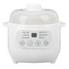 Electric Stew Cooker with Steam Basket Timer Pre Settings Automatic Ceramic Electric Stew Pot for