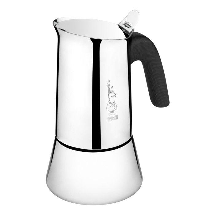 Cafetière À Moka - Bialetti - New Venus - Acier Inoxydable 18/10 - 2 Tasses - Argent