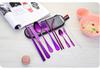 Stainless Steel Tableware Set, Portable Knife, Fork, Spoon, Chopsticks, Straw, Western, Travel Gift, 9 Pcs Set