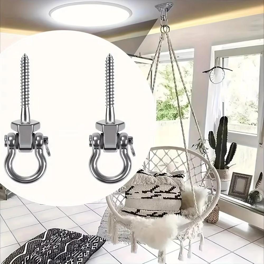 Easy Installation Yoga Hammock Hook Heavy Duty Hanging Chair Hook Sandbag Hook Indoor Outdoor
