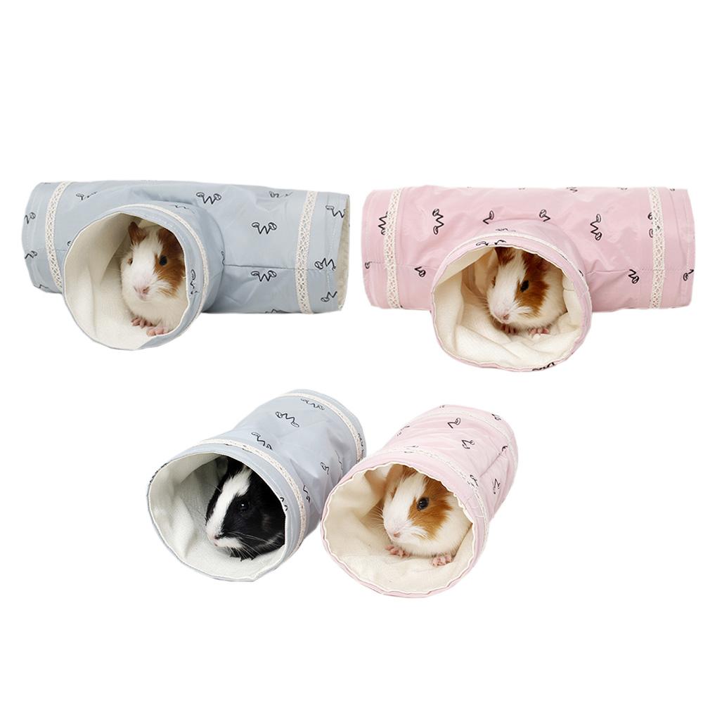 Interactive Exercising Pet Supplies Training Toy Playing Tube Hiding Cave Hamster Tunnel Toy