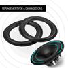 2pcs 6.5" Speaker Foam Surround Repair Kit,Subwoofer Speaker Repair Accessories,For Speaker Repair Or DIY