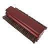 Pool Table Brush Wood Horse Hair 3 Sided Billiards Brush Cleaner for Cleaning Pool Tables Corner Edges Burgundy