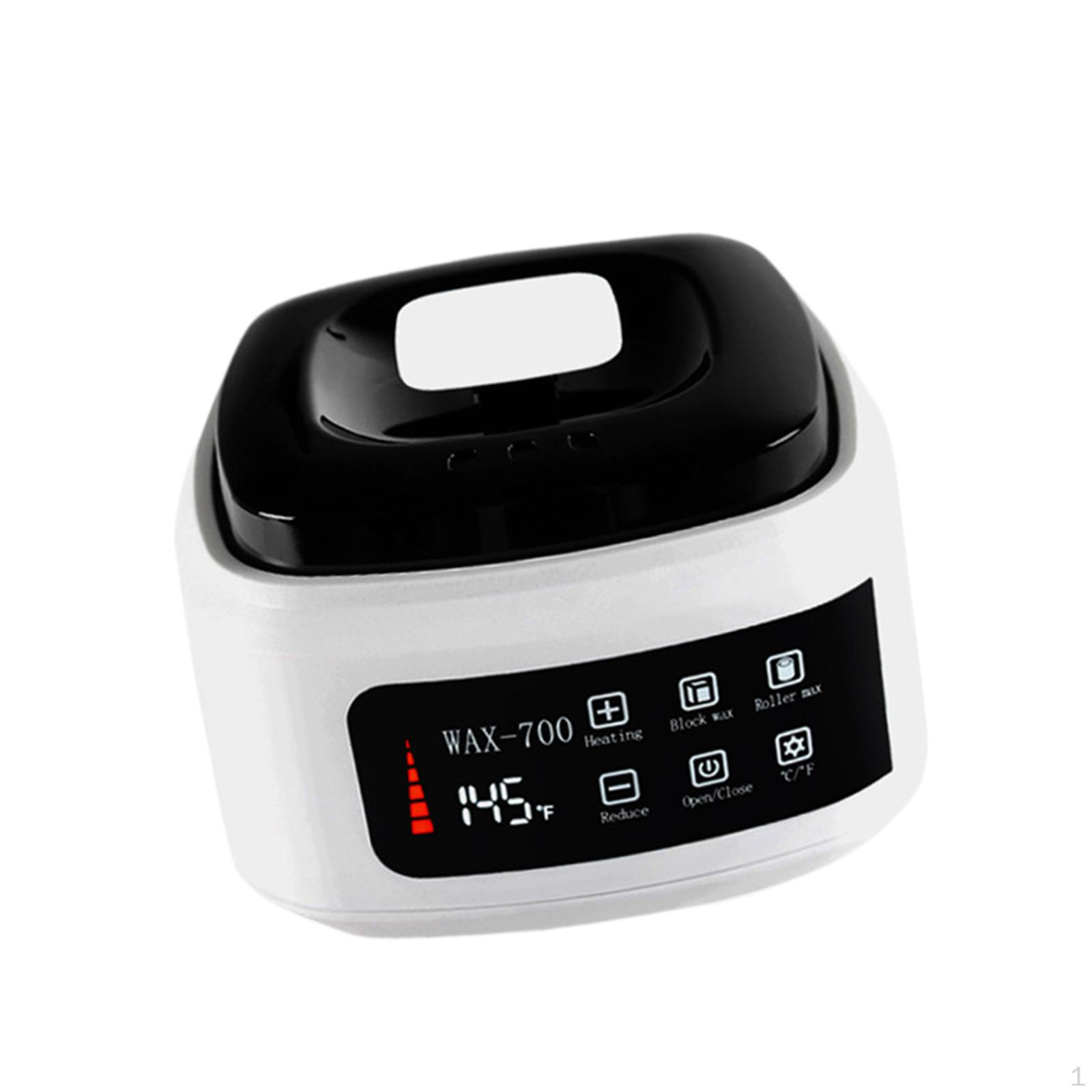 

Wax Warmer Heater Machine for Brow Body Nose Hair Upper Lip Waxing Salon White