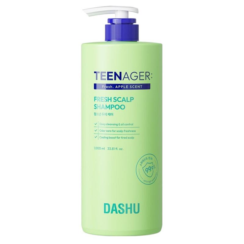 DASHU Shampooing Quotidien pour Adolescents Cuir Chevelu Frais 1000ml