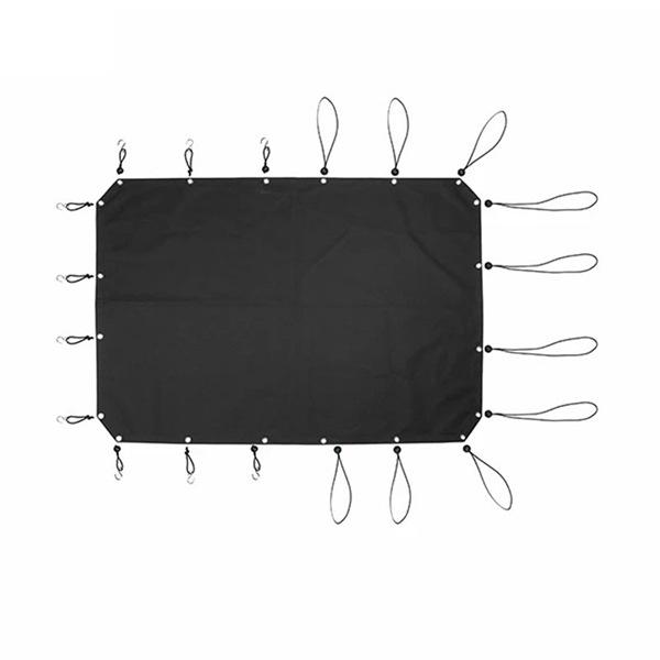 Black PVC Heat Insulation Sunshade for Ford Bronco Car Interiors