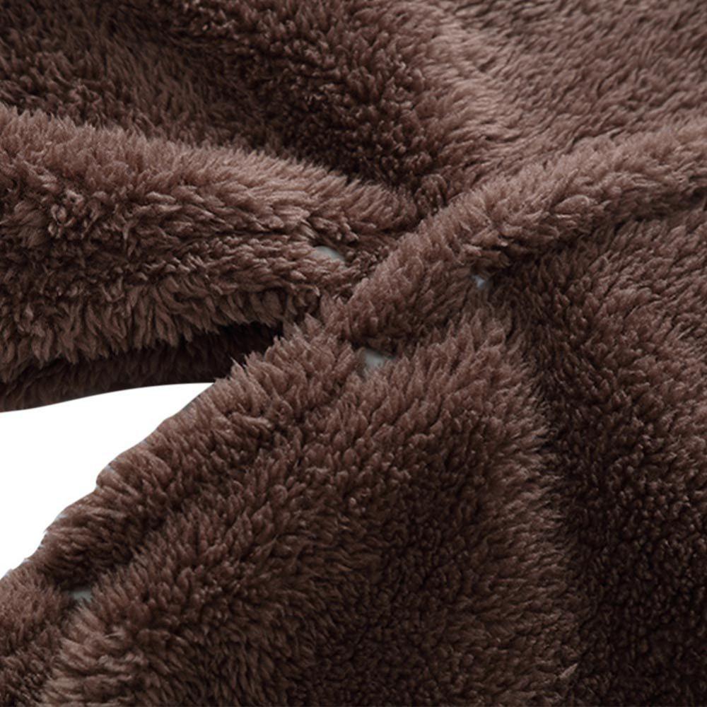 Cozy Coral Velvet Hooded Baby Romper - Warm, Cute, Long-Sleeve Jumpsuit for Autumn/Winter