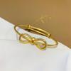 Waterproof Bow Cuff Bangle Sweet Bow Design Bracelet Jewelry Bowknot Bracelets  Daily Life