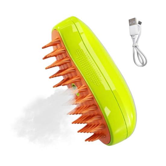 Pet Massage Comb Steamy Cat Dog Grooming Brush 3-in-1 Self-Cleaning Shedding Brush Pet Supplies for Dog Cats