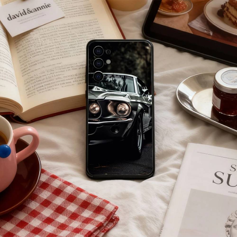 Cool Classic R-Racing M-Mustang Phone Case For Samsung S 25,24,23,22,30,21,10,9,Ultra,Plus,Lite,FE,4,5 G Soft Black Case