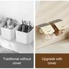 Ginger Storage Box Wall-Mounted Dustproof Good Sealing Food Grade with Cover Ginger Garlic Box Daily Necessities Storage Holder Kitchen Supplies