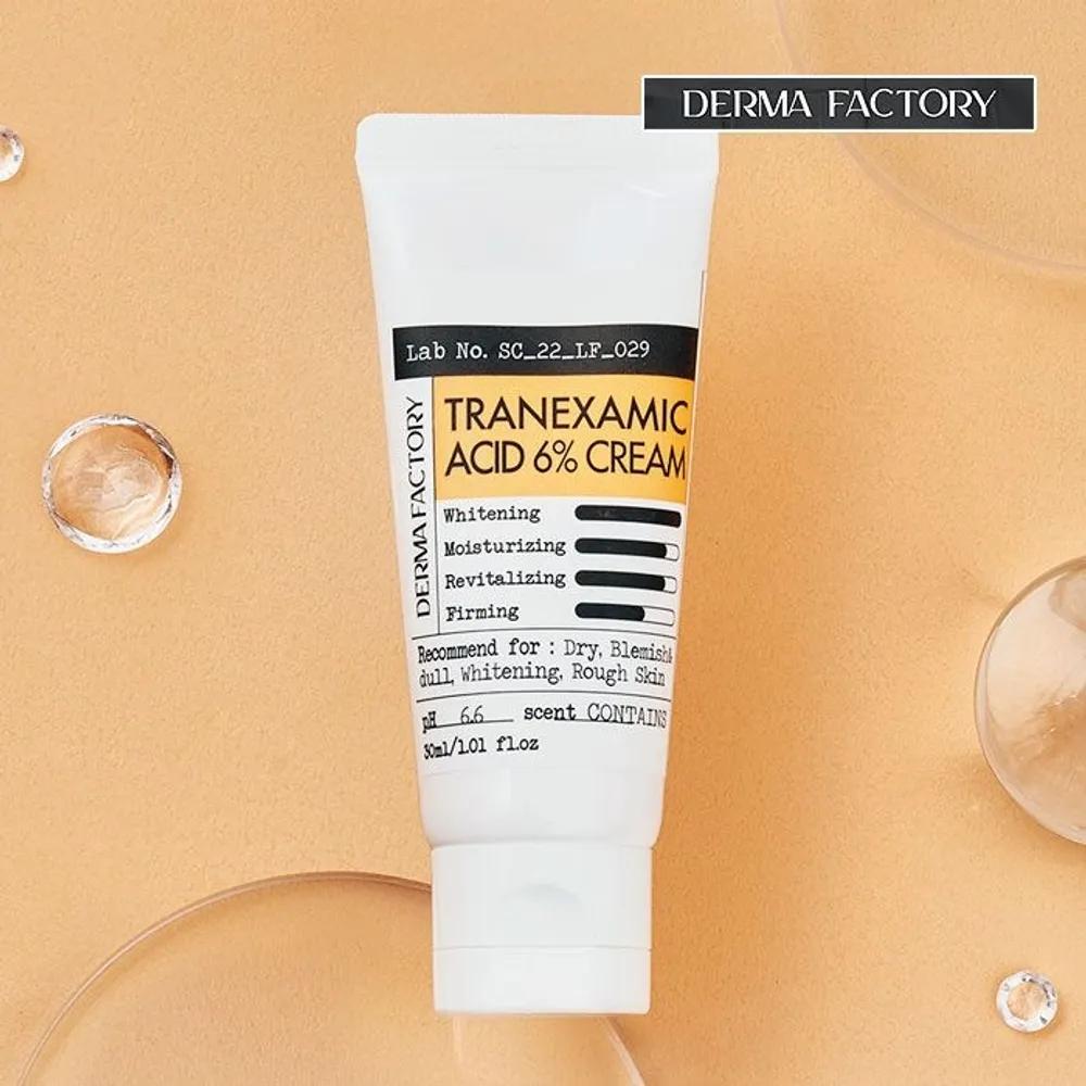 

Vegan Certified Tranexamic Acid 6% Cream 30ml