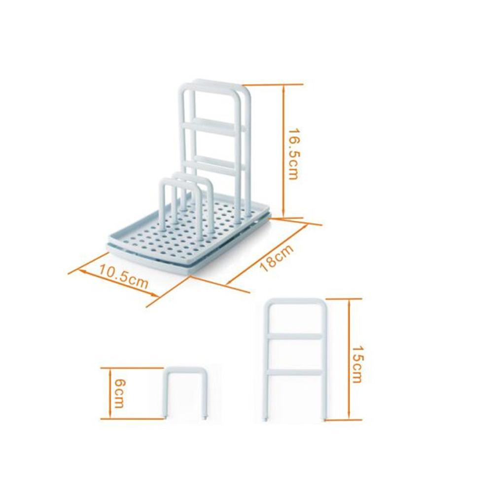 Spüllappenhalter Schwammhalter Ständer Gestell Organizer Schwammspeicherregal für Küchenwerkzeug