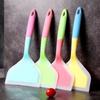 1PC Random Color Silicone Spatula Kitchen Tool, Cooking Scraper for Meat, Egg, Pizza, and More, Multi-Use Kitchen Utensils