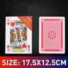Creative Design Of Large Size And 9 Times Thicker Funny Cards Play Big Props A4 Big Card Mini Poker 4 Size