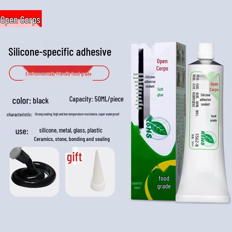 Transparent Waterproof Silicone Sealant for Car Rubber Strips - Flexible & Heat Resistant