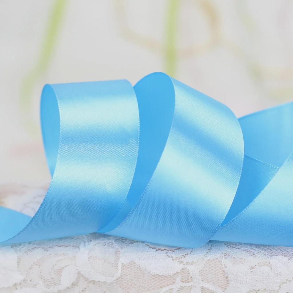 5cm Satin Flower Bow Ribbon for Cakes and Gift Boxes