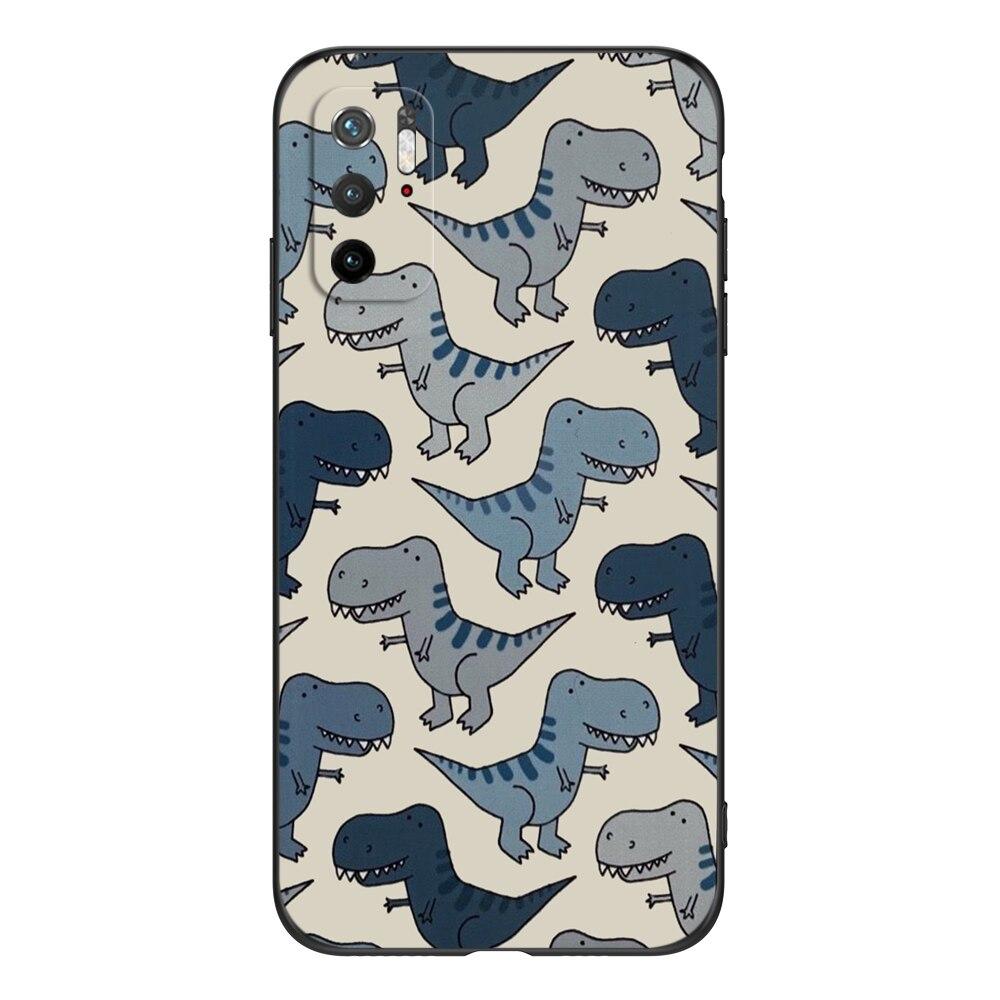 For Poco M3 Pro 5G Case 6.5" Xiaomi Redmi Note 10 5G Phone Back Cover Bumper POCOPHONE Black Tpu Case Cute Funy