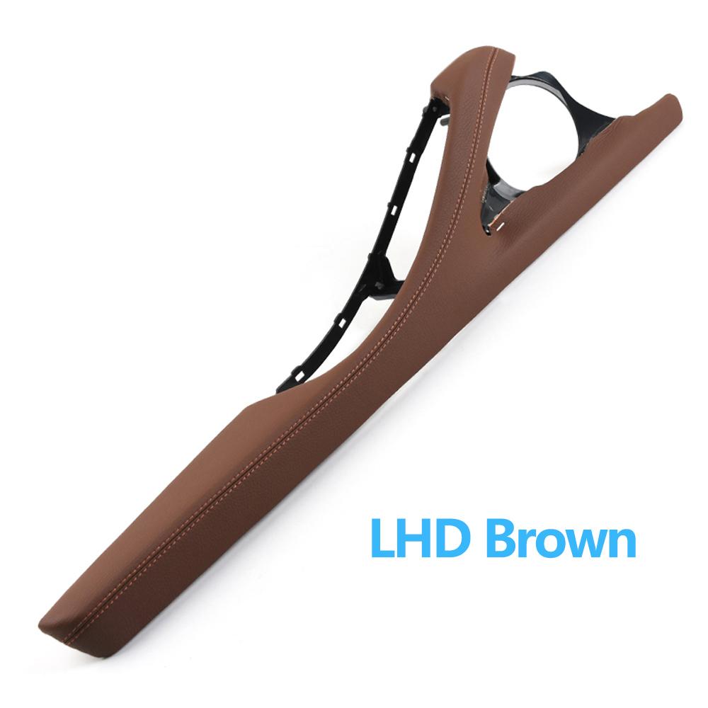 Reposabrazos de puerta Interior LHD RHD, soporte de marco exterior de cuero para BMW 5 Series F10 F11 F18 520 523 525 528 530