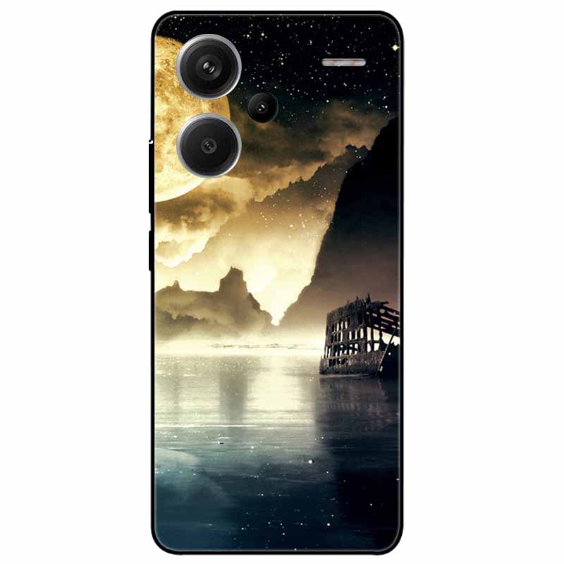 For Xiaomi Redmi Note 13 Pro Plus 5G Case Pro+ Soft Lovely Silicone Protective TPU Covers for Redmi Note 13 Pro 5G Coque Note13