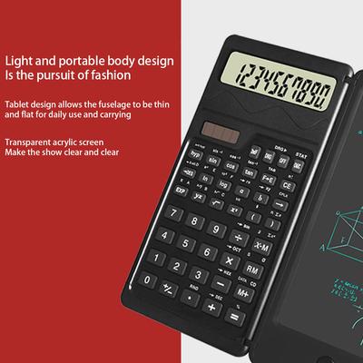 Calculator Writing Tablet Function Machine Counter with Pen Office