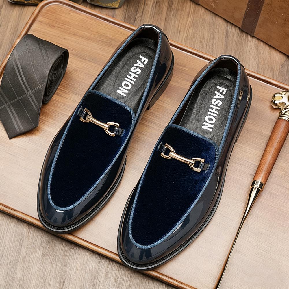 Herren Klassische Vintage Slipper Bequeme Leder Niedrige Business Casual Schuhe Hochzeitsschuhe Für Männer Luxusschuhe