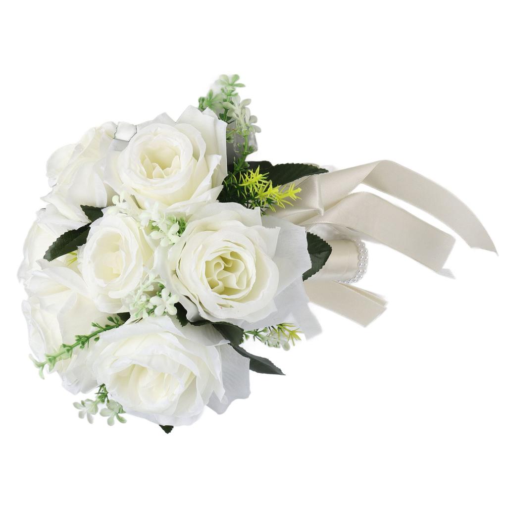 Artificial Wedding Bouquet Silk Flower Simulation Bouquet for Holding Flowers