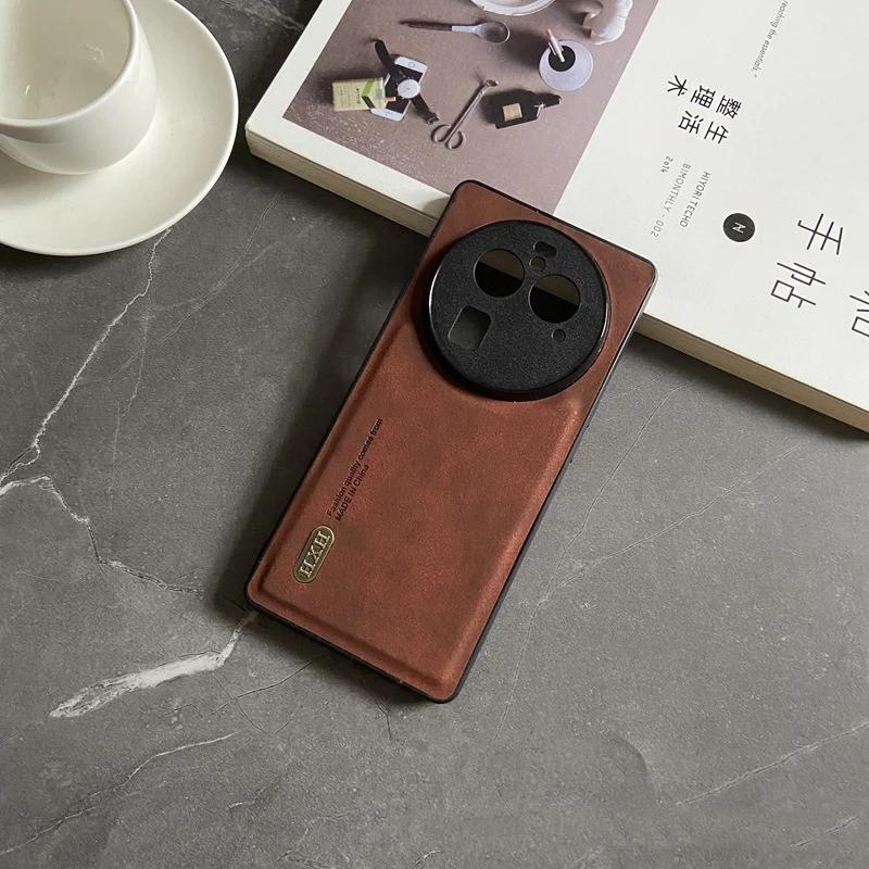 Magnetické pro OPPO Find X7 Ultra X6 Pro Realme GT5 11 Plus Reno 12 10 8T Pouzdro Kožené Matné Měkké Plné Kryt na Ochranu Fotoaparátu Skořepina