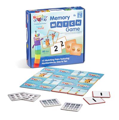 Παιχνίδι Μνήμης Numberblocks Παιχνίδι Καρτών Αντιστοίχισης Numberblocks 95399 Γνήσιο Προϊόν