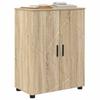 Bathroom Cabinet Sonoma Oak 60 x 35 x 80 cm