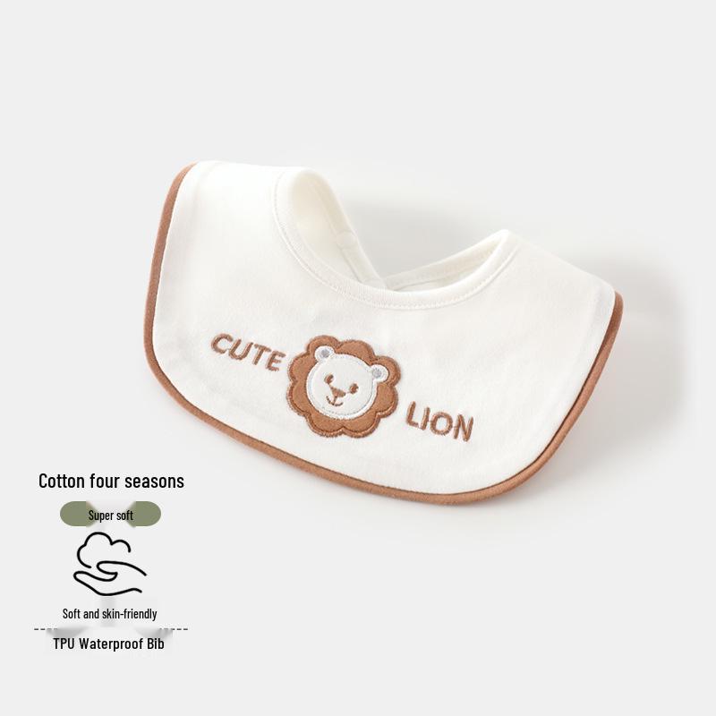 Waterproof Cotton Baby Bibs for Newborns