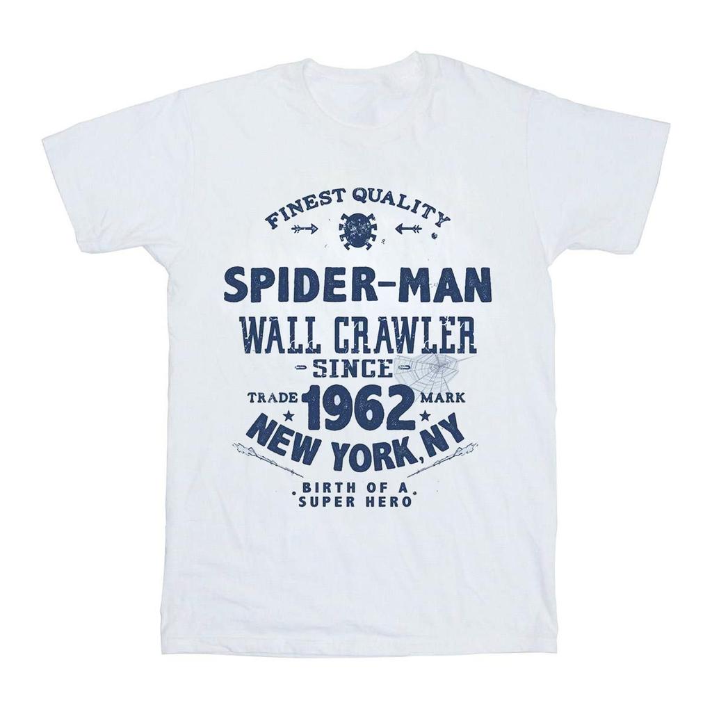 Marvel Womens/Ladies Spider-Man Finest Quality Cotton Boyfriend T-Shirt