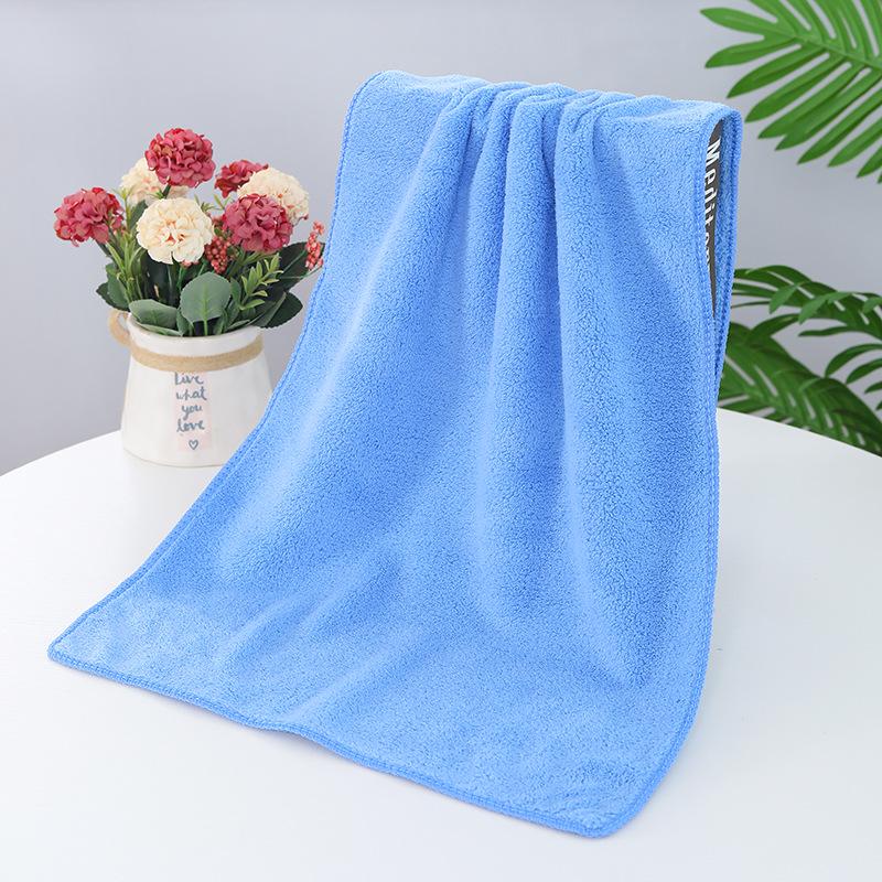 Schnelltrocknendes, fusselfreies Korallenfleece-Handtuch - Saugfähiges Gesichts- und Haarhandtuch, perfekt für den Heimgebrauch oder als Geschenk