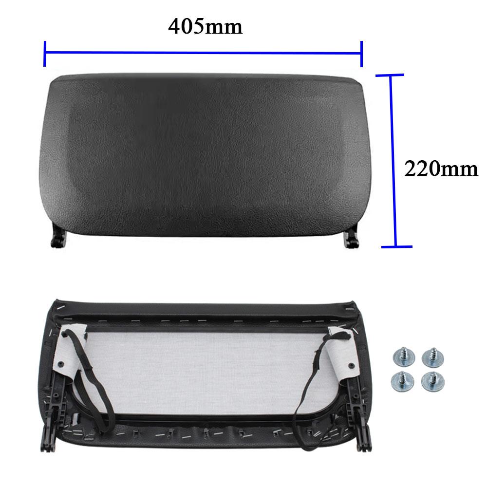 Front Seat Leather Backrest Storage Panel Cover Trim Replacement For BMW 5 7 GT Series F10 F11 F18 F01 F02 520 523 525 530