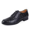 Men's Eryu Pattern Dress Leather Shoes Men's Patent Leather Business Model Men's Large Size Casual Men's Shoes