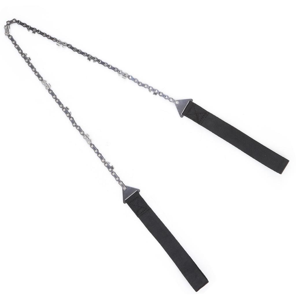 Outdoor Chainsaw 11 Teeth Portable Hand Wire Pocket Ferromanganese Saw for Outdoor Camping Survival
