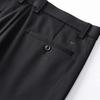 Tucano Men's Casual Pants Autumn Winter Thick Warm Comfortable Classic Business Dress Trousers Black 29