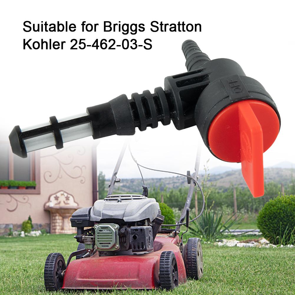 With Rubber Seal Fuel Shut Off Valve For Oregon 07-407 For Rotary 13116 With Filter 208961 90 Degree Gas Valve