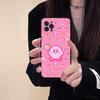 Anime K-Kirby Lovely Phone Case For Iphone 16 15 17 13 14 12 11 Pro Max Plus Black Shell Cover Case