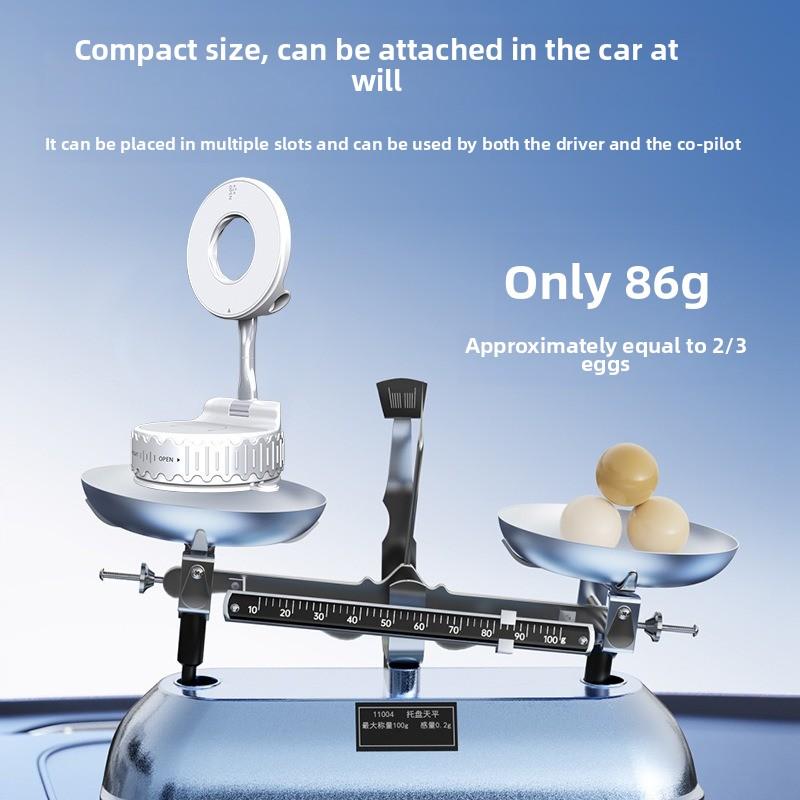 Magnetic Car Phone Holder 360° Free rotation Fold Storage Multifunctional Mobile phone stand Support iPhone &Android mobile phone