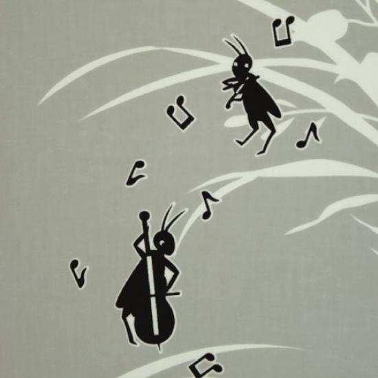 Dyeing Anbo Hand Towel Music Authentic Dyed Cotton Tokuoka Made in Japan 35cm x 100cm "Little Band" 100%