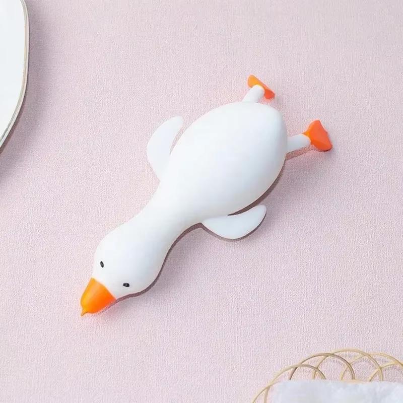 Roasted Glittering Maltose Squishy Duck Cute Stress Relief Squeeze Soft Slow Rising Funny Fidget Kids Adults Birthday Party Gift