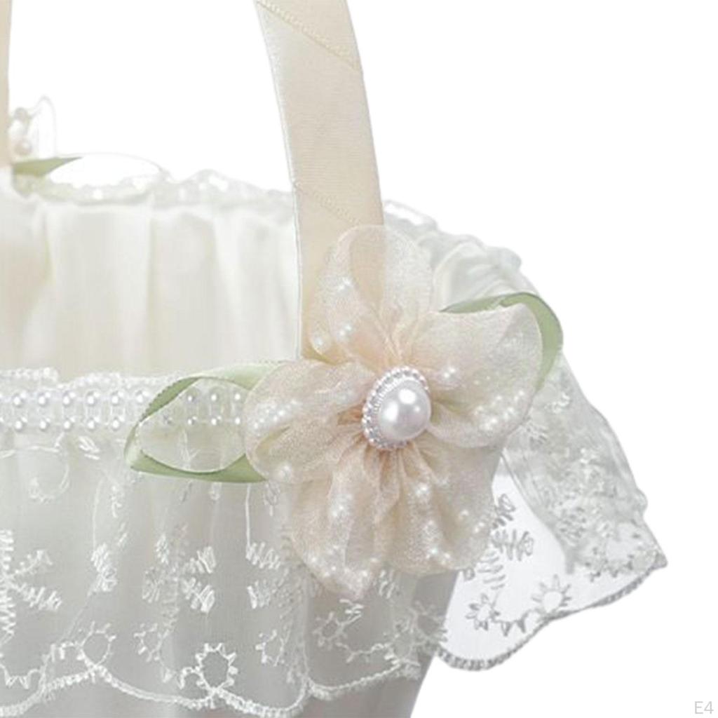 Elegant Wedding Basket for Romantic Occasions