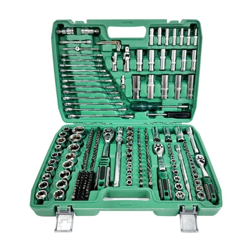 Wear-resistant Ratchet Wrench Set Strong Toughness Screwdriver Socket Nut Set  Automotive Repair