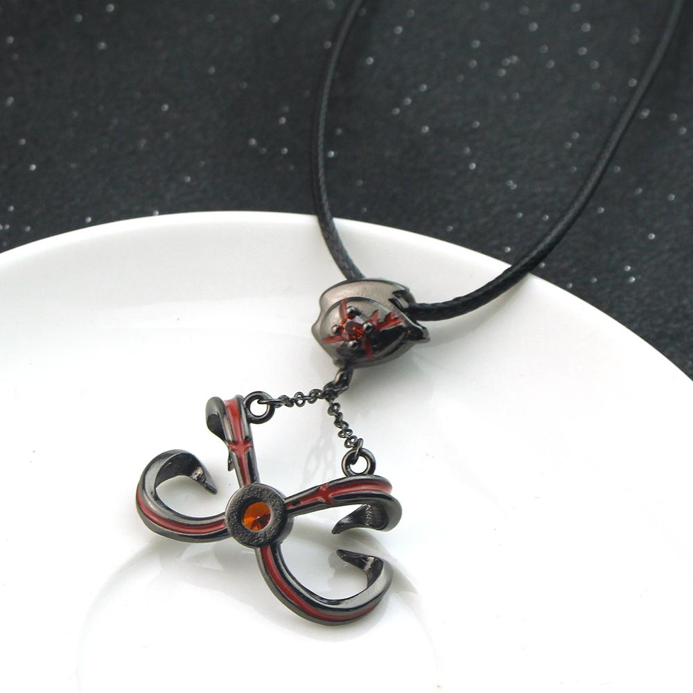 Anime Tokyo Ghoul Necklace Kaneki Ken Cosplay Unisex Alloy Pendant Choker Jewelry Accessories Props