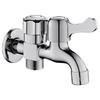TLXT Extended Dual-Outlet Faucet for Mop Sink & Washing Machine