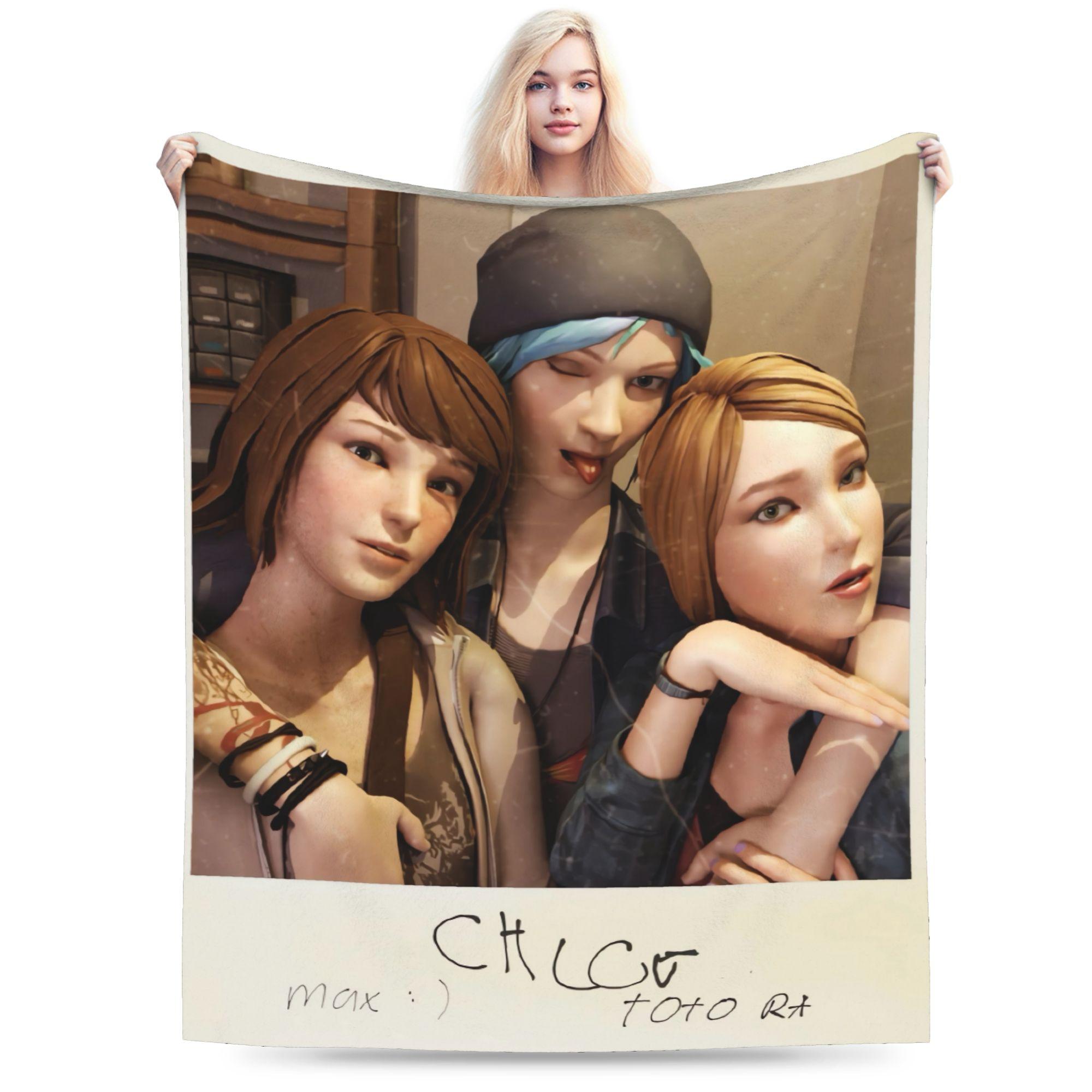 Jessica Chen Unisex Life Is Strange Blankets Super Soft Funny Plush Throw Blanket For Kids Adult Couch Chair Sofa Bed Flannel Bedspread Bed Cover