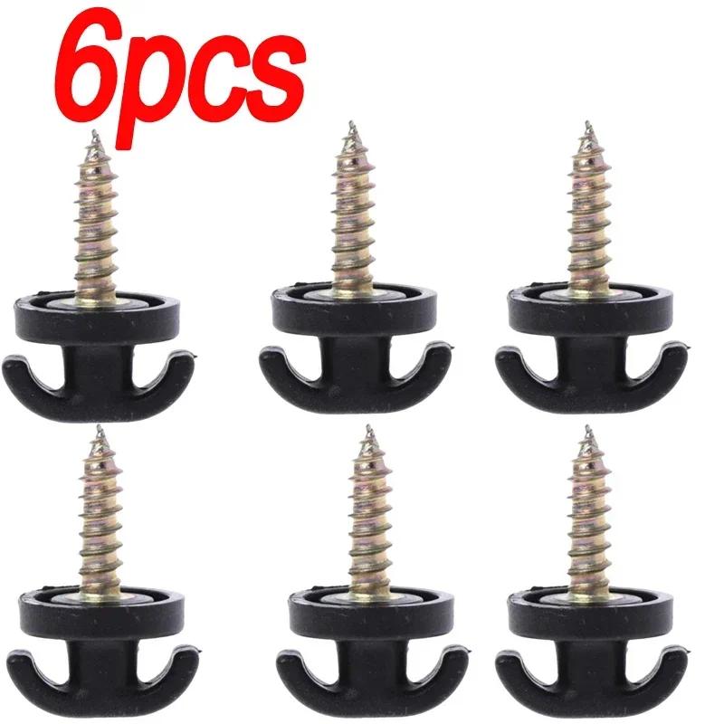 Car Rear Trunk Envelope Cargo Net Tie Down Hook Ring Loop Hanging Hook Flat Vertical Luggage Net Home Hook Retainer Hardware