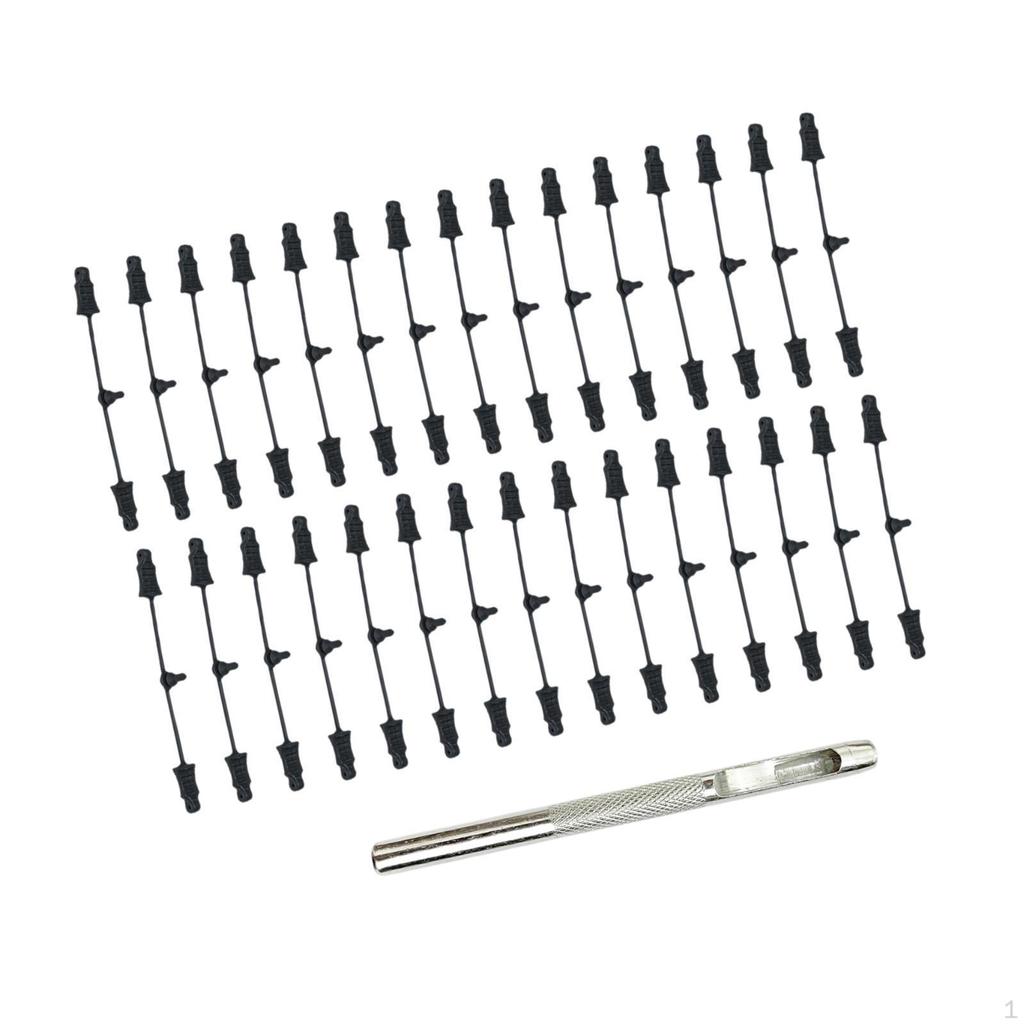 RC Car Body Clip Retainer Rubber Pull Tabs Replacement Parts